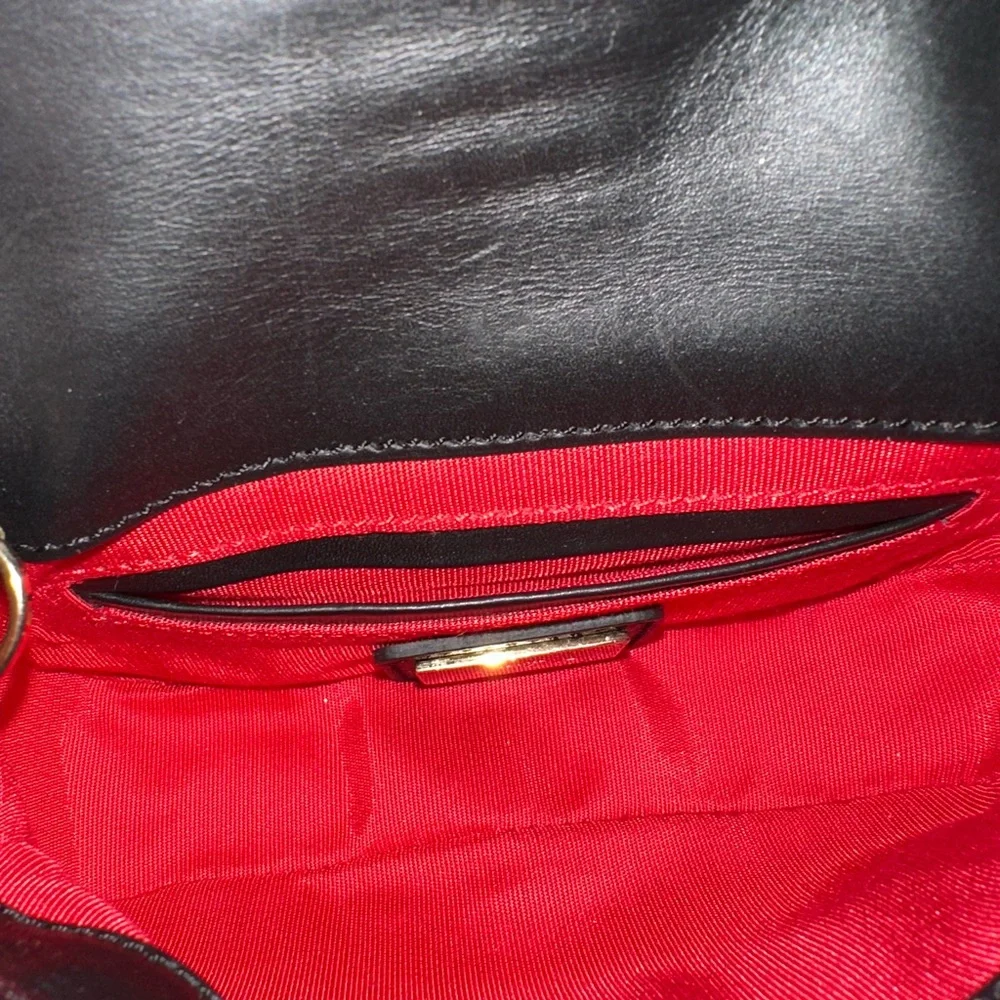 Christian Louboutin Black and Gold “sweetie” Crossbody Bag - Picture 9 of 12